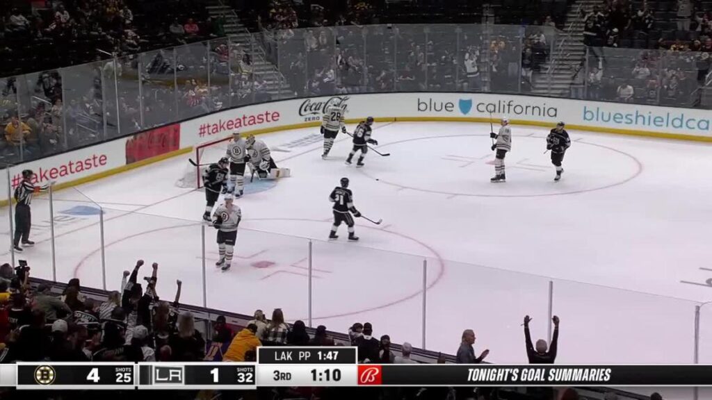 Carl Grundstrom with a Powerplay Goal vs. Boston Bruins
